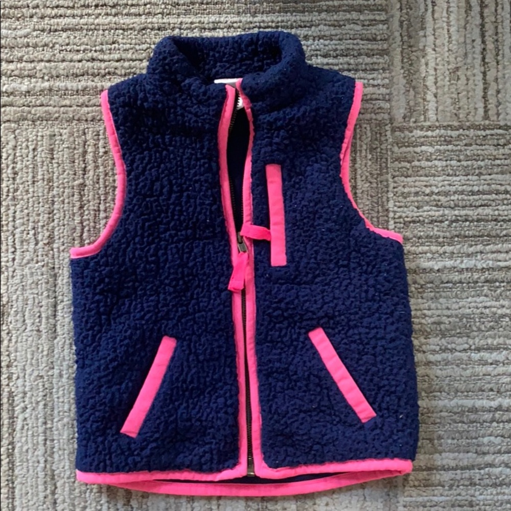 Warm little kid vest - age 4 to 5